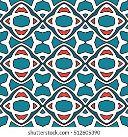 The endless texture.Vector ornaments. Abstract geometric illustration. Pattern for website, corporate style, party invitation, wallpaper.