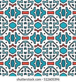 The endless texture.Vector ornaments. Abstract geometric illustration. Pattern for website, corporate style, party invitation, wallpaper.