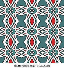 The endless texture.Vector ornaments. Abstract geometric illustration. Pattern for website, corporate style, party invitation, wallpaper.