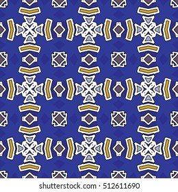 The endless texture.Vector ornaments. Abstract geometric illustration. Pattern for website, corporate style, party invitation, wallpaper.