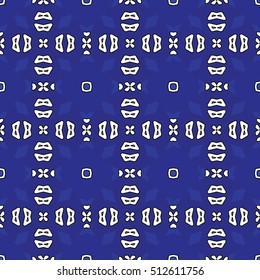 The endless texture.Vector ornaments. Abstract geometric illustration. Pattern for website, corporate style, party invitation, wallpaper.