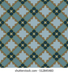 The endless texture.Vector ornaments. Abstract geometric illustration. Pattern for website, corporate style, party invitation, wallpaper.