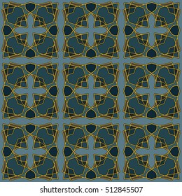 The endless texture.Vector ornaments. Abstract geometric illustration. Pattern for website, corporate style, party invitation, wallpaper.