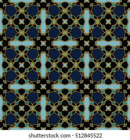 The endless texture.Vector ornaments. Abstract geometric illustration. Pattern for website, corporate style, party invitation, wallpaper.