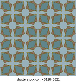 The endless texture.Vector ornaments. Abstract geometric illustration. Pattern for website, corporate style, party invitation, wallpaper.