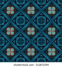 The endless texture.Vector ornaments. Abstract geometric illustration. Pattern for website, corporate style, party invitation, wallpaper.
