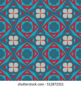 The endless texture.Vector ornaments. Abstract geometric illustration. Pattern for website, corporate style, party invitation, wallpaper.