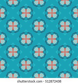 The endless texture.Vector ornaments. Abstract geometric illustration. Pattern for website, corporate style, party invitation, wallpaper.