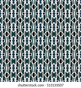 The endless texture.Vector ornaments . Abstract geometric illustration. Pattern for website, corporate style, party invitation, wallpaper.