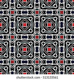 The endless texture.Vector ornaments . Abstract geometric illustration. Pattern for website, corporate style, party invitation, wallpaper.