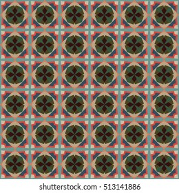 The endless texture.Vector ornaments. Abstract geometric illustration. Pattern for website, corporate style, party invitation, wallpaper.