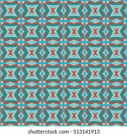 The endless texture.Vector ornaments. Abstract geometric illustration. Pattern for website, corporate style, party invitation, wallpaper.
