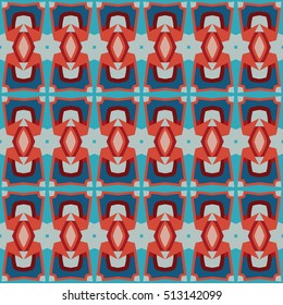 The endless texture.Vector ornaments. Abstract geometric illustration. Pattern for website, corporate style, party invitation, wallpaper.