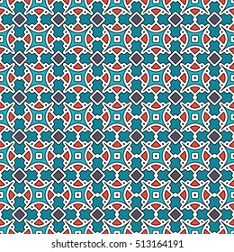 The endless texture.Vector ornaments. Abstract geometric illustration. Pattern for website, corporate style, party invitation, wallpaper.