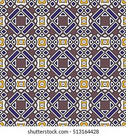 The endless texture.Vector ornaments. Abstract geometric illustration. Pattern for website, corporate style, party invitation, wallpaper.