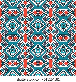 The endless texture.Vector ornaments. Abstract geometric illustration. Pattern for website, corporate style, party invitation, wallpaper.