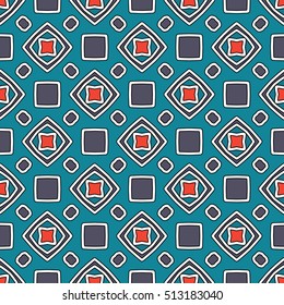 The endless texture.Vector ornaments. Abstract geometric illustration. Pattern for website, corporate style, party invitation, wallpaper.