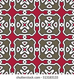The endless texture.Vector ornaments. Abstract geometric illustration. Pattern for website, corporate style, party invitation, wallpaper.