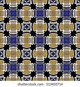 The endless texture.Vector ornaments. Abstract geometric illustration. Pattern for website, corporate style, party invitation, wallpaper.