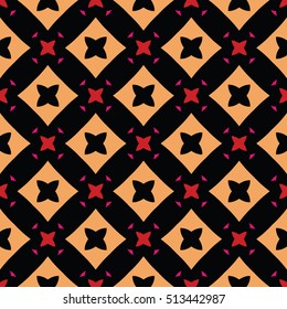 The endless texture.Vector ornaments. Abstract geometric illustration. Pattern for website, corporate style, party invitation, wallpaper.