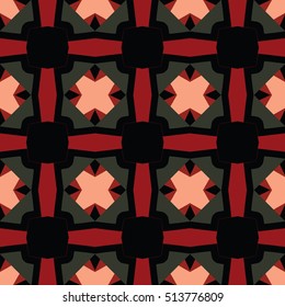 The endless texture.Vector ornaments. Abstract geometric illustration. Pattern for website, corporate style, party invitation, wallpaper.