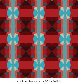 The endless texture.Vector ornaments. Abstract geometric illustration. Pattern for website, corporate style, party invitation, wallpaper.