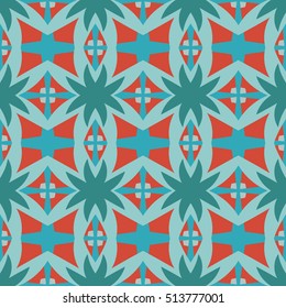 The endless texture.Vector ornaments. Abstract geometric illustration. Pattern for website, corporate style, party invitation, wallpaper.