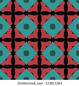 The endless texture.Vector ornaments. Abstract geometric illustration. Pattern for website, corporate style, party invitation, wallpaper.