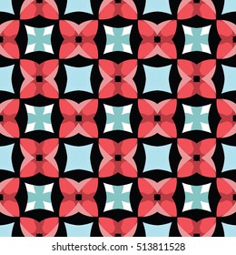 The endless texture.Vector ornaments. Abstract geometric illustration. Pattern for website, corporate style, party invitation, wallpaper.