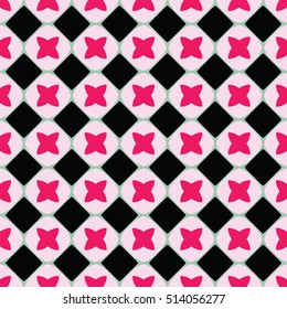 The endless texture.Vector ornaments. Abstract geometric illustration. Pattern for website, corporate style, party invitation, wallpaper.