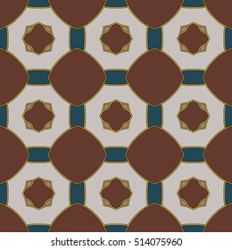 The endless texture.Vector ornaments. Abstract geometric illustration. Pattern for website, corporate style, party invitation, wallpaper.