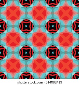 The endless texture.Vector ornaments. Abstract geometric illustration. Pattern for website, corporate style, party invitation, wallpaper.