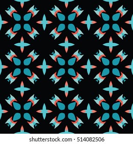 The endless texture.Vector ornaments. Abstract geometric illustration. Pattern for website, corporate style, party invitation, wallpaper.