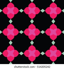 The endless texture.Vector ornaments. Abstract geometric illustration. Pattern for website, corporate style, party invitation, wallpaper.