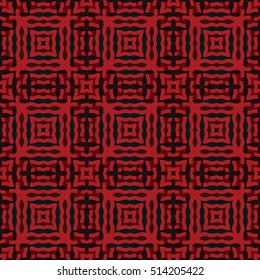 The endless texture.Vector ornaments. Abstract geometric illustration. Pattern for website, corporate style, party invitation, wallpaper.