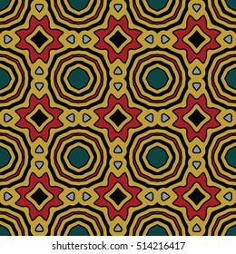 The endless texture.Vector ornaments. Abstract geometric illustration. Pattern for website, corporate style, party invitation, wallpaper.