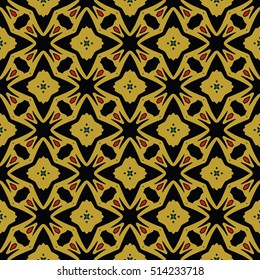 The endless texture.Vector ornaments. Abstract geometric illustration. Pattern for website, corporate style, party invitation, wallpaper.