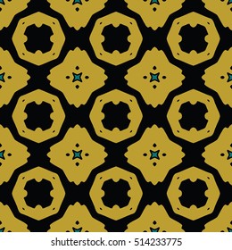 The endless texture.Vector ornaments. Abstract geometric illustration. Pattern for website, corporate style, party invitation, wallpaper.