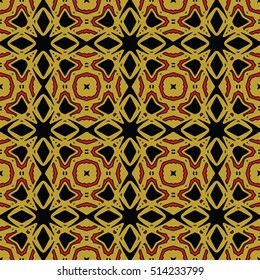 The endless texture.Vector ornaments. Abstract geometric illustration. Pattern for website, corporate style, party invitation, wallpaper.