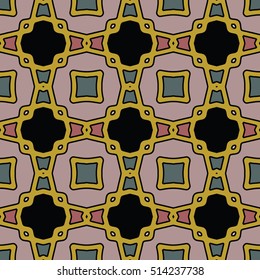 The endless texture.Vector ornaments. Abstract geometric illustration. Pattern for website, corporate style, party invitation, wallpaper.