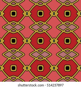 The endless texture.Vector ornaments. Abstract geometric illustration. Pattern for website, corporate style, party invitation, wallpaper.