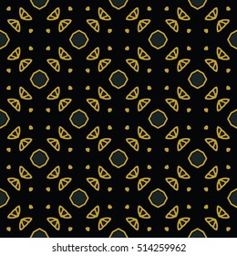The endless texture.Vector ornaments. Abstract geometric illustration. Pattern for website, corporate style, party invitation, wallpaper.