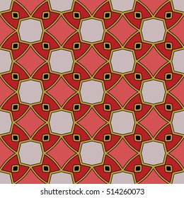The endless texture.Vector ornaments. Abstract geometric illustration. Pattern for website, corporate style, party invitation, wallpaper.