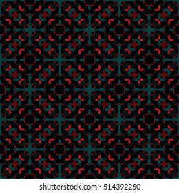 The endless texture.Vector ornaments. Abstract geometric illustration. Pattern for website, corporate style, party invitation, wallpaper.