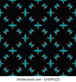 The endless texture.Vector ornaments. Abstract geometric illustration. Pattern for website, corporate style, party invitation, wallpaper.