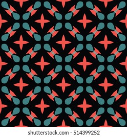 The endless texture.Vector ornaments. Abstract geometric illustration. Pattern for website, corporate style, party invitation, wallpaper.