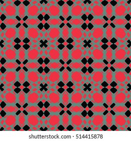 The endless texture.Vector ornaments. Abstract geometric illustration. Pattern for website, corporate style, party invitation, wallpaper.