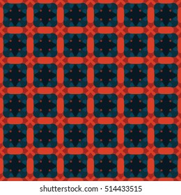 The endless texture.Vector ornaments. Abstract geometric illustration. Pattern for website, corporate style, party invitation, wallpaper.