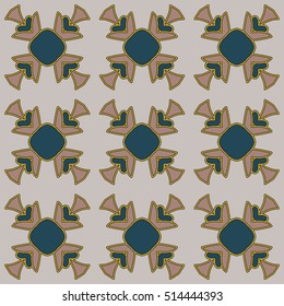 The endless texture.Vector ornaments. Abstract geometric illustration. Pattern for website, corporate style, party invitation, wallpaper.