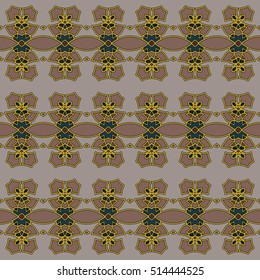 The endless texture.Vector ornaments. Abstract geometric illustration. Pattern for website, corporate style, party invitation, wallpaper.
